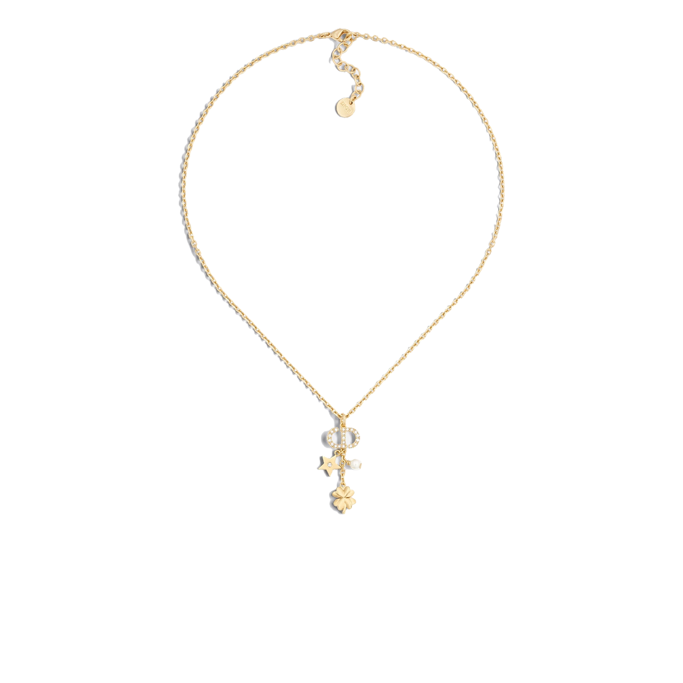D*or petit cd lucky charms necklace n3128womcy_d03s